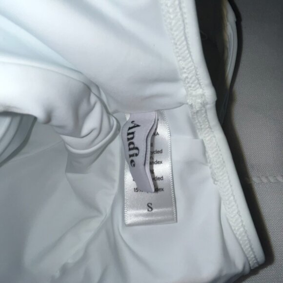 Andie The Mykonos One Piece in White Size Small - Picture 6 of 6